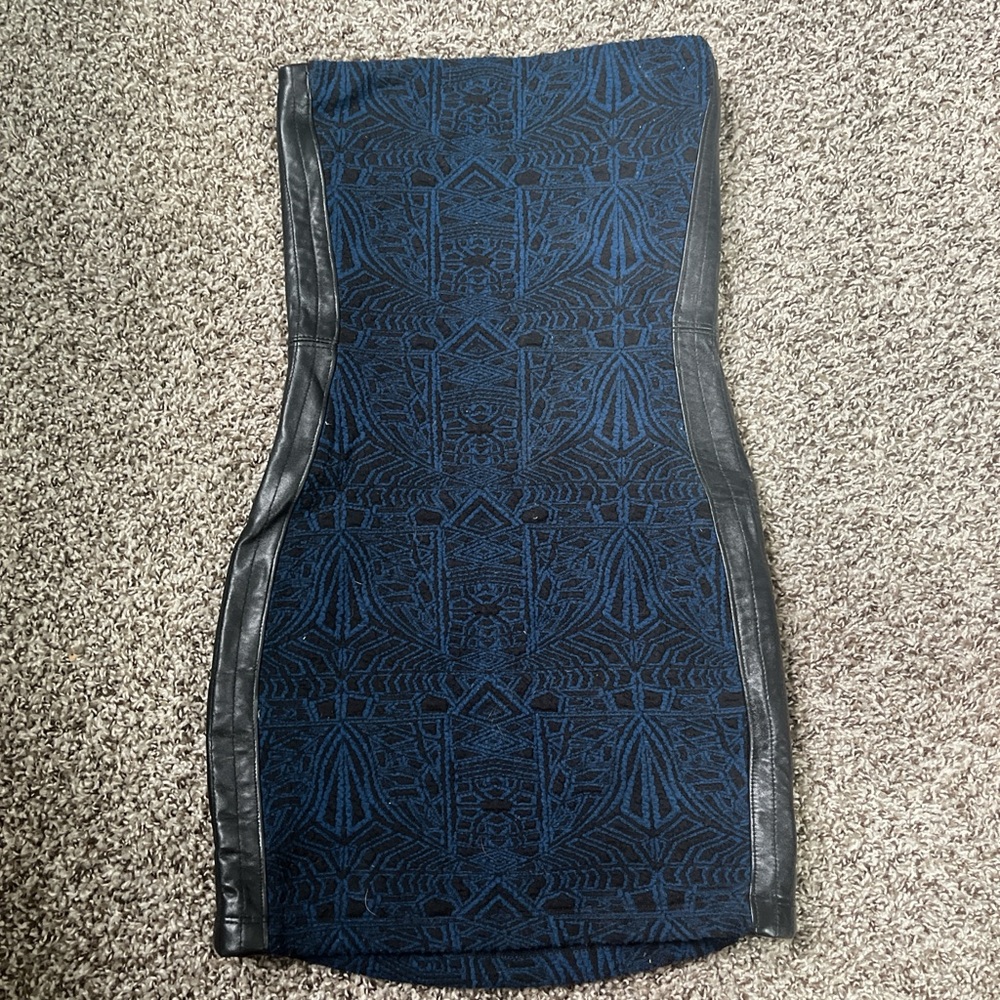 Sky Black and Blue Garment